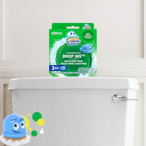 Scrubbing Bubbles Continuous Clean Toilet Tank Drop-Ins, 3 Count, (6-Pack) - size: 3 Count (Pack of 6)