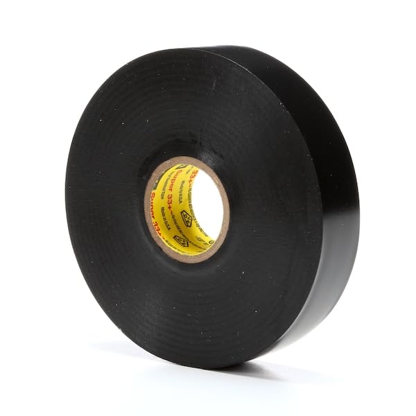 3M Scotch Super 33+ Electrical Tape - 3/4 in x 36 yds, Black, 1 Roll - size: 3/4 in x 36 yd