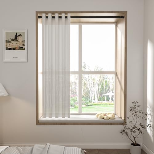 4 Pack Black Tension Curtain Rod 30 to 64 Inch,Spring Curtain Rod - color: Black 4 Pack, size: 30-64"
