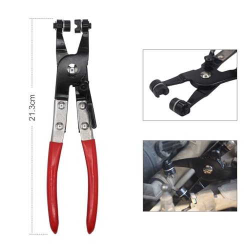 TOOLEAGUE 6Pcs Fuel Line Pliers Set for Auto Maintenance with Storage Case - size: 6 pcs