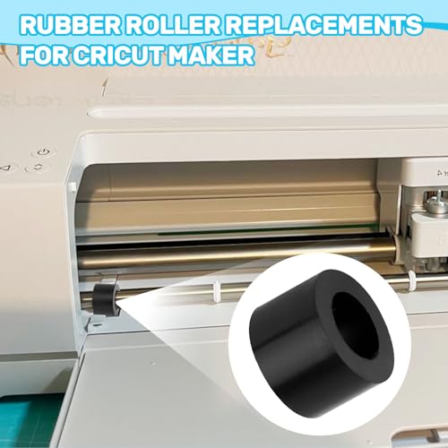 Rubber Roller Replacement Set for Cricut Maker, Pack of 27