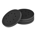 4Pcs 5 Inch Interface Pads, 8 Hole Foam Sanding Pads