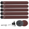 150Pcs 2 inch R-Type Quick Change Aluminum Oxide Surface Conditioning Sanding Discs Set 240 Grit with Adapter & Backing Pad - style: 240 Grit