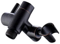 G-Promise Solid Metal Shower Head Diverter with Holder 3-Way - color: Oil Rubbed Bronze
