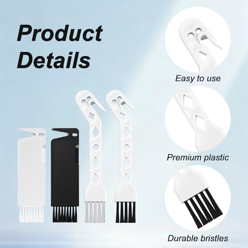 4 Pcs Vacuum Cleaner Brush, 2 in 1 Vacuum Roller Cleaning Tool