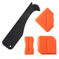 4 Pieces Silicone Caulking Tools Compatible with Sealant Grout Finishing Sealing Orange Caulk Tool Kit Caulking Finishing Tools