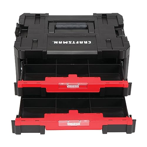CRAFTSMAN Plastic Tool Box With Drawers, Organizer and Storage (CMST17804)
