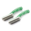 Wire Brush 2Pcs, Stainless Steel Bristle Wire Brushes for Cleaning Rust