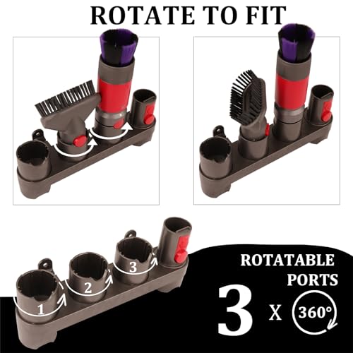 Fullclean Attachments Mount Holders Compatible with Dyson Gen 5 Gen5 V15 V12 V11 V10 V8 V7 Vacuum Cleaner Accessories Storage Tool Replacement Parts