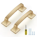 30 Pack Kitchen Cabinet Handles 3 Inch Champagne Bronze Cabinet Pulls - color: Champagne Bronze, size: 3 Inch Hole Centers