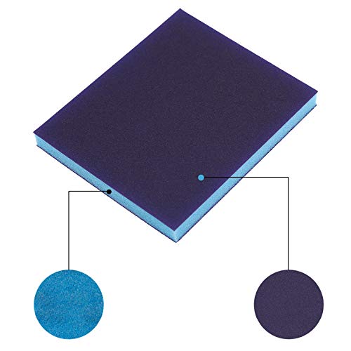 BokWin Sanding Sponge, 220 Grit, 16Pcs - size: 220 Grit