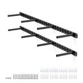2pcs Floating Shelf Bracket Heavy Duty Hidden Metal Brackets for Shelf,Invisible Shelves Hardware Without Jig (40" x 6" x 1.5") - size: 40" x 6" x 1.5"