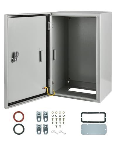Waterproof Electrical Enclosure 20 x 12 x 10'', Outdoor Electrical Box Weatherproof, Electrical Junction Box with Reinforced Lock - size: 20 x 12 x 10''