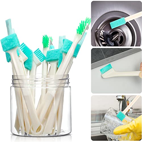 Nuenen 16 Pcs Small Household Cleaning Brushes for Deep Detail Cleaner