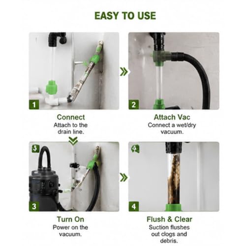 AC Drain Unclog Cleaner Adapter