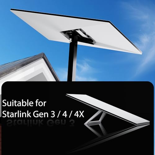 PFNRTH 26-Inch Adjustable Starlink Wall Mount Kit for Standard 4/4X (Gen 3) - size: Gen 3 Wall Mount