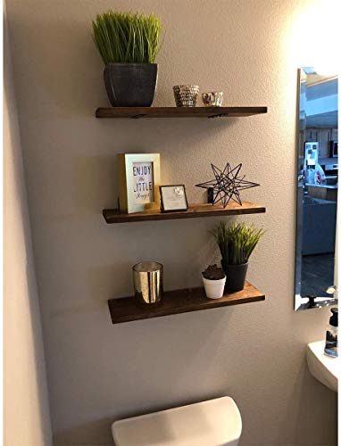 20 PCS Black Corner Bracket Heavy Duty Shelf Brackets 5 x 3 Inch L Corner Brace Joint Angle Bracket for Shelves, Furniture Cabinet Bookshelf with Screws - size: 5X3-20PCS