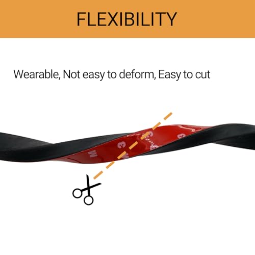 Rubber Weather Stripping, Rectangle Foam Seal Strip, Rubber Gasket for for Auto, Boat, Garage Door/Window, Machinery and More, W:0.75" x H:0.5", L:5Ft - size: (3/4Inch ; 1/2Inch) 5Feet