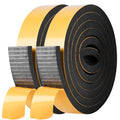 Self Adhesive Foam Tape Weatherstrip 1in x 3/8in x 20Ft High Density Foam Insulation Strips Foam Seal Weather Stripping with Strong Adhesive for Door and Window Sound Isolation Soundproofing - size: 1in x 3/8in x 20Ft