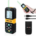 PREXISO Laser Measuring Tool Rechargeable, 265Ft Green Laser Distance Meter