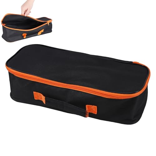 Open Top Tool Tote,Wide Mouth Open Power & Hand Tools Bags Organizer for Men Women (16 Inch) - size: 16 inch-1pcs
