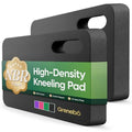 Grenebo 2-Pack Kneeling Pads, Extra Thick NBR, 17.3 x 11 x 1.6 in, Black - color: Black
