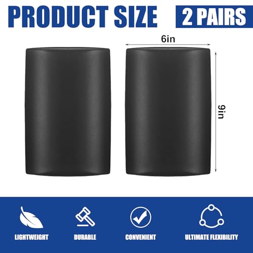 Seenelling 2 Pairs Knee Pads Inserts for Work Pants Double Foam Cushion Knee Pads Inserts for Tactical Pants, 6 x 9 Inches Soft Construction No Strap Knee Pad Soft Inner Liner for Men