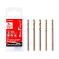 5PCS 1/8" M35 Cobalt Left Hand Drill Bits Set for Removing Broken Stubs, Bolts and Screws, Reverse Twist Drill Bits - size: 1/8"(5PCS)