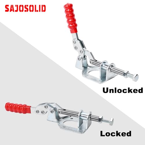 2-Pack, 302F Push Pull Toggle Clamp, 300 lb Holding Capacity - style: 302F,2PK