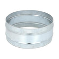 PATIKIL 10 Inch Duct Connector Coupling, Galvanized Steel Straight Dryer Vent Coupler Flexible Ducting Collar Connector Round Crimped Ventilation Duct Extension for HVAC System Pipe - size: 10 Inch