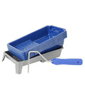 Mister Rui Paint Tray Liners (Paint Tray Liners Disposable*10, Paint Roller Frame*1,Paint Tray*1) with Foam Paint Roller 4 Inch (10 pcs)