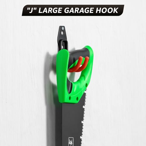 Heavy Duty Garage Hooks for Storage & Hanging Items, 30-Pack - color: 30-Pack Set Orange