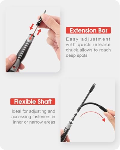 Precision Screwdriver Set, 130 in 1 Mini Screwdriver Set Tool, Red - color: Red, size: 130