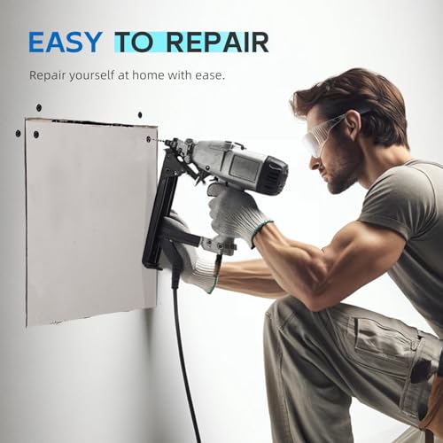 Drywall Repair Kit,Drywall Repair Panel 12” x12“,Drywall Patch Kit Large Hole,Sheetrock Repair Kit,Wall Surface Large Hole Fill Quick and Easy Solution - style: 12" Professional Kit