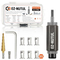 Jack nut Installation Tool Set Hand Thread Insert Jacknuts with Tool Kit - size: Stainless LONG M6-6PCS With Tool