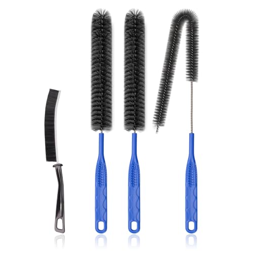 Drain Brush, Refrigerator Coil Cleaning Brush, Dryer Vent Cleaner Brush