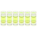 HARFINGTON 6pcs Small Cylindrical Bubble Level Vials 5x13mm PMMA Mini Horizontal Bubble Spirit Level Measuring Layout Tools for RV TV Picture Frame Hanging Tool Leveler - size: 5x13mm