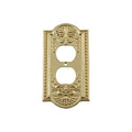Nostalgic Warehouse Meadows Light Switch Cover Plate - color: Polished Brass, size: Outlet