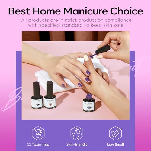 modelones Color Changing Gel Nail Polish Set 6 Colors 2026 Fall UV Nail Gel - color: A A1 Color Changing Nail Polish