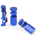 Tall Stair Gauges for Framing Square with Holder & Hook, 2P/Blue - color: Blue
