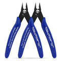 Small Wire Cutters Micro Flush Cutter Snips Zip Tie Cutter-2 Pack - size: 2 Pack