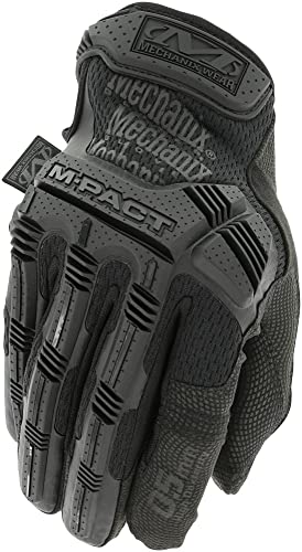 Mechanix Wear M-Pact 0.5mm Tactical Impact Gloves Covert Black Medium - size: Medium