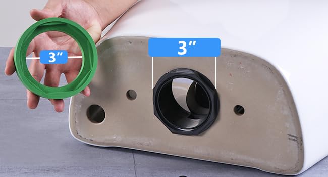 3 Inch Toilet Tank Gasket for Champion 4，2 Pack - color: 2 green sets