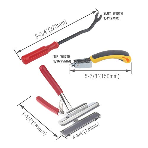 Heavy Duty Canvas Stretcher Pliers with Staple Remover & Tack Puller