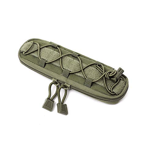 WYNEX Tactical Small Molle Pouch Nylon Knife Sheath for Belt Hunting Gear - color: Army Green - Small