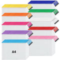 JARLINK A4 Mesh Zipper Pouch Bags, 72 Pcs Waterproof Zipper Pouch Bags - style: 72pcs