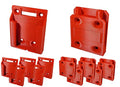 For Bauer 20V Cordless - Tool & Battery Mounts Hangers Holders Brackets - 12 Pack - 6 Tool + 6 Battery Mounts