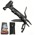 Adjustable Wrench Multitool Hammer, 16 in 1 | Pocket Multi Tool Pliers, Stainless Steel, Survival Camping Multi Tool, Home DIY & Everyday Use - style: Adjustable Wrench