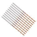 PATIKIL 1.2mm Drill Bit Carbide for Stainless Steel Hard Metal 130° 10 Pack - size: 1.2mm