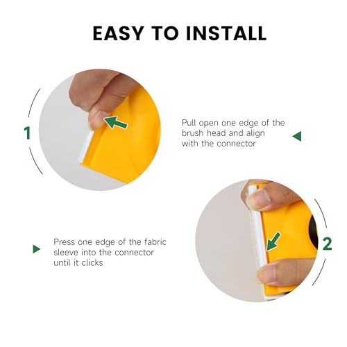 VOOMEY 6 Pack of Paint Edger Replacement Pads - color: Paint Edger Replacement Pads(6pack)